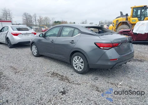 2022 Nissan Sentra S Xtronic Cvt z USA, uszkodzony, nr VIN 3N1AB8BV3NY308088